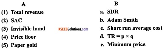 2nd PUC EconomicsModel Question Paper 1 with Answers image - 1