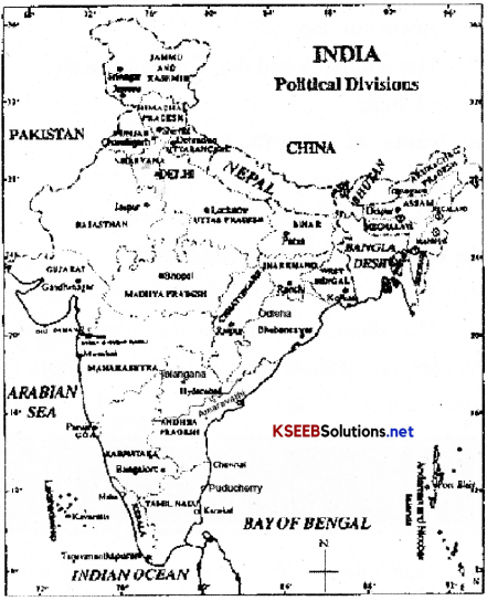 Geographical Features and Pre-Historic India Questions and Answers KSEEB Class 8 Social Science 2